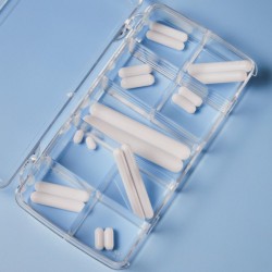 Barreau d'agitation magnétique | Boîte d'ensemble de barreaux d'agitation simples en PTFE Cowie technology™ 22 pièces | COW-0...