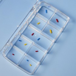 Barreau d'agitation magnétique | Boîte d'ensemble de micro-barreaux d'agitation colorés en PTFE Cowie technology™ 12 pièces |...