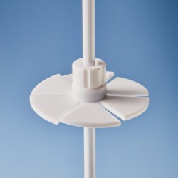 Tige d'agitation | Rotor d'agitation ajustable à turbine réglable en PTFE Cowie technology™ | COW-00590850