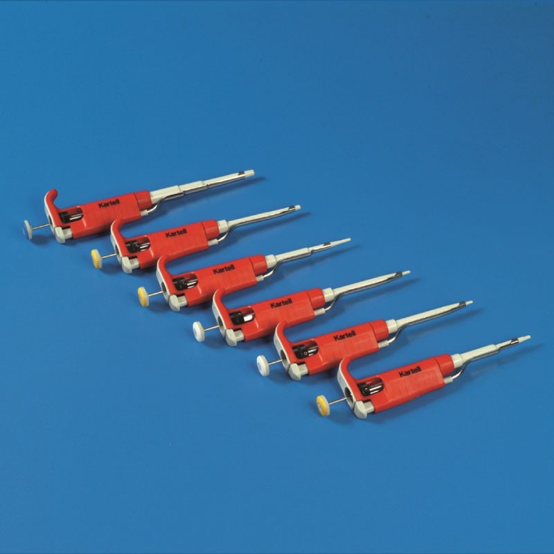 Pipette Micropipette | Micropipettes autoclavables à volume variable – Pluripet Kartell | KAR-1319 Pipette Micropipette | Micropipettes autoclavables à volume variable – Pluripet Kartell | KAR-1319