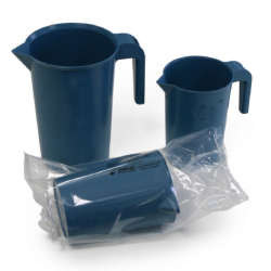 Accessoires détectables | Bécher détectable 0.5 et 1 litre lot de 4 pièces | M1044B-500