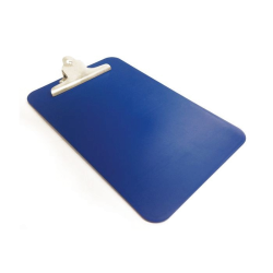 Bureautique détectable | Porte bloc détectable bleu PVC A4 portrait 335 x 230 mm | PRO-P0075