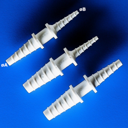 Raccord et tuyau de laboratoire  | Raccord polypropylène réducteur 100 pièces Kartell 3 modèles | KAR-877