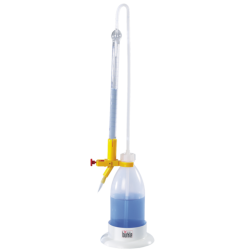 Burette de Schilling | Burette automatique de Schilling de 5 à 50 ml avec flacon 500 ml Burkle | BUR-9695-1005