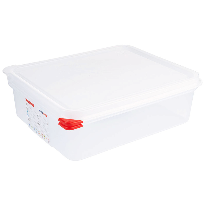 Bacs Gastronorme | Bac Gastro polypropylène GN 1/2 HACCP dimensions 265 x 325 x 100 mm | COT-5012100