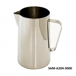 Bécher Inox | Bécher Inox 304L Pharmaceutique gradué | de 500 à 5000 ml | AMS-50716-0,5-0