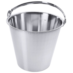 Seau Inox | Seau inox alimentaire et de laboratoire de 7 à 15 litres | COT-415007_1