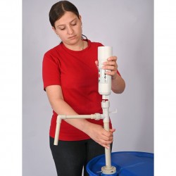 Pompe vide-fût AccuOne avec accumulateur