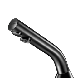 Robinet de lavabo automatique BLACK BINOPTIC piles 6 Volts DELABIE 478035