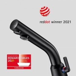 Mitigeur de lavabo automatique BLACK BINOPTIC MIX 220 Volts DELABIE 378MCHB