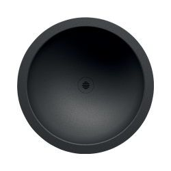 Vasque à encastrer Ø 385 HEMI noir mat DELABIE 120490BK