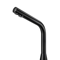 Robinet de lavabo automatique BLACK BINOPTIC 220 Volts DELABIE 398035