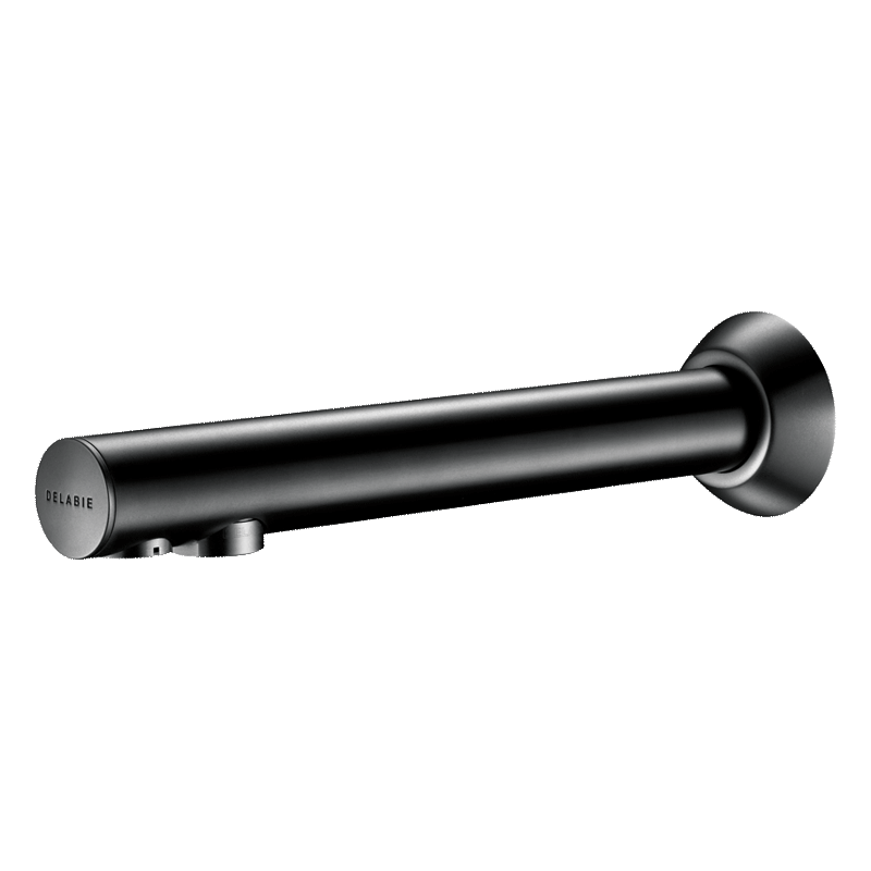 Robinet de lavabo automatique BLACK BINOPTIC 220 Volts DELABIE 379ENCB