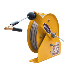 Enrouleur automatique acier peint | Enrouleur automatique de câble de mise à la terre CER-320-1 Koreel | RED-CER3201