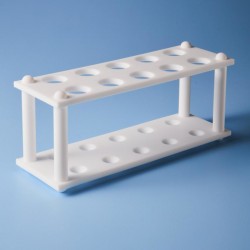 Support tubes à essais et pipettes | Support porte tube à essai PTFE Cowie technology 4 modèles | COW-029008