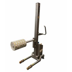 Chariot élévateur inox | Élévateur Gerbeur inox pour bobine de thermoformage | SL1004