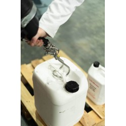 Palonnier de levage | Manipulateur de fûts à ventouses pneumatique en inox Palonnier à ventouses | PAC-Vacuum