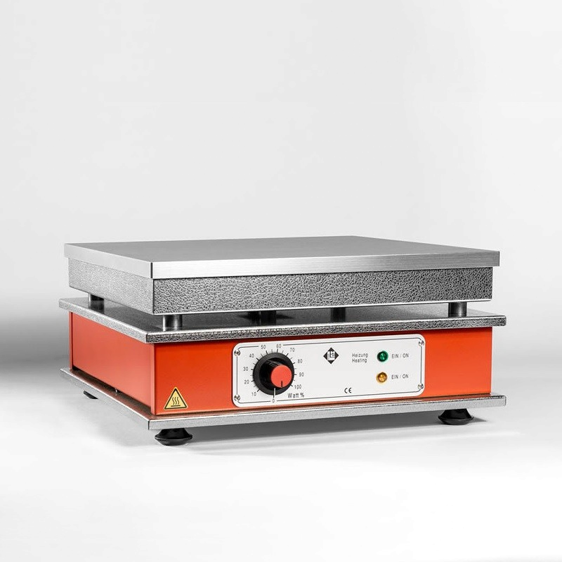 Plaque chauffante | Plaque chauffante HD 370°C Gestigkeit Harry avec régulateur de puissance à fonctionnement continu | GES-H...