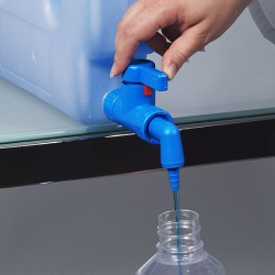 Accueil | Kit StopCock composé de bidon de faible encombrement & robinet | BUR-0435-0001