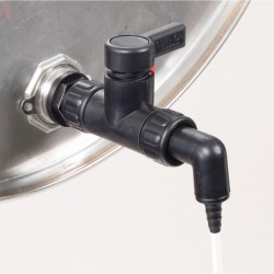 Matériel et consommable | Robinet StopCock conducteur pour solvants PA/ PTFE Burkle 0525-1100 | BUR-0525-1100