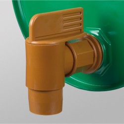 Raccord et tuyau de laboratoire  | Robinet de fût Jumbo à friction PE Bürkle 0534-0020 | BUR-0534-0020