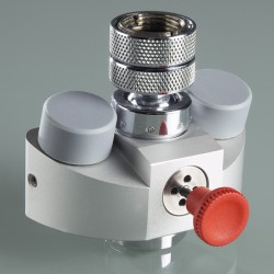 Lave-yeux douche de sécurité | Mini-douche oculaire Eyes Fresh aluminium Bürkle 2515-0100 | BUR-2515-0100