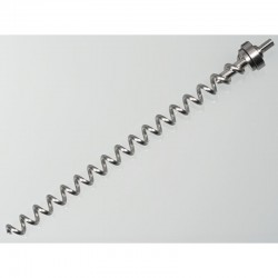 Prélèvement de poudre | Canne de prélèvement horizontale PowderProof® Bürkle inox | BUR-5302-0302