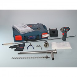 Prélèvement de poudre | Canne de prélèvement verticale inox PowderProof® Bürkle | BUR-5302-0602