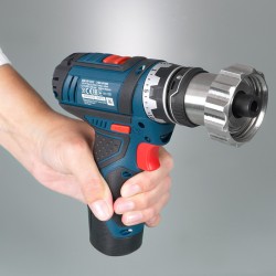Prélèvement de poudre | Canne de prélèvement verticale inox PowderProof® Bürkle | BUR-5302-0602