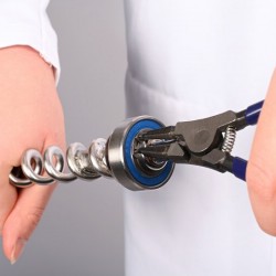 Prélèvement de poudre | Spirales de transport PowderProof® Bürkle inox | BUR-5302-0316