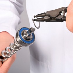 Prélèvement de poudre | Spirales de transport PowderProof® Bürkle inox | BUR-5302-0316