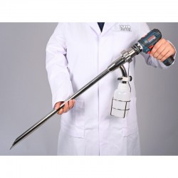 Panier pour flacons pour canne de prélèvement inox PowderProof® Bürkle
