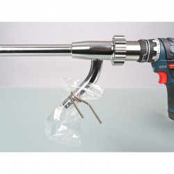 Bride pour sachet de conditionnement Ø 25 mm inox Bürkle 5338-0001