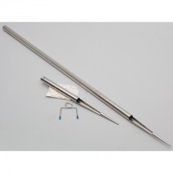 Prélèvement de poudre | Échantillonneur pour poudres inox StickProof Bürkle | BUR-5324-0001