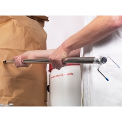 Prélèvement de poudre | Échantillonneur pour poudres inox StickProof Bürkle | BUR-5324-0001