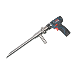 Prélèvement de poudre | Canne de prélèvement horizontale PowderProof® Bürkle inox | BUR-5302-0302