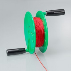 Prélèvement environnement | Enrouleur de câble manuel 150 mètres / 2 mm Bürkle 5309-0010 | BUR-5309-0010
