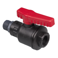 Raccord et tuyau de laboratoire  | Robinet à bille de fût polypropylène (PP) Bürkle | BUR-0500-0112