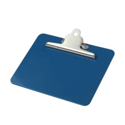 Bureautique détectable | Porte bloc détectable bleu PVC A5 portrait 180 x 230 mm | DEC-300O08