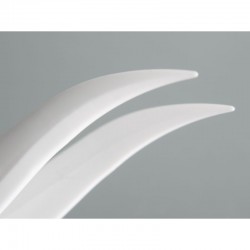 Usage unique  | Pincette jetable coudée stérilisée PS Burkle | BUR-5378-1040_1