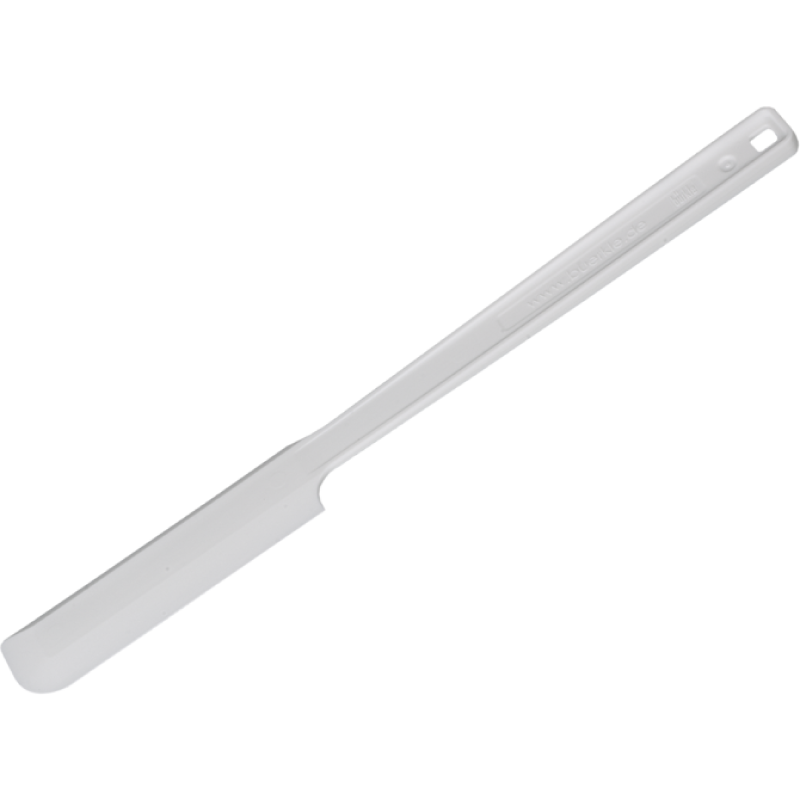 Usage unique  | Spatule jetable blanche à échantillon PS Burkle | BUR-5378-0035_1