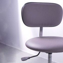 Siège industriel | Chaise GINKGO ECO acier chromé et vinyle Kango 600 à 840 mm 16 couleurs | KAN-1008-060