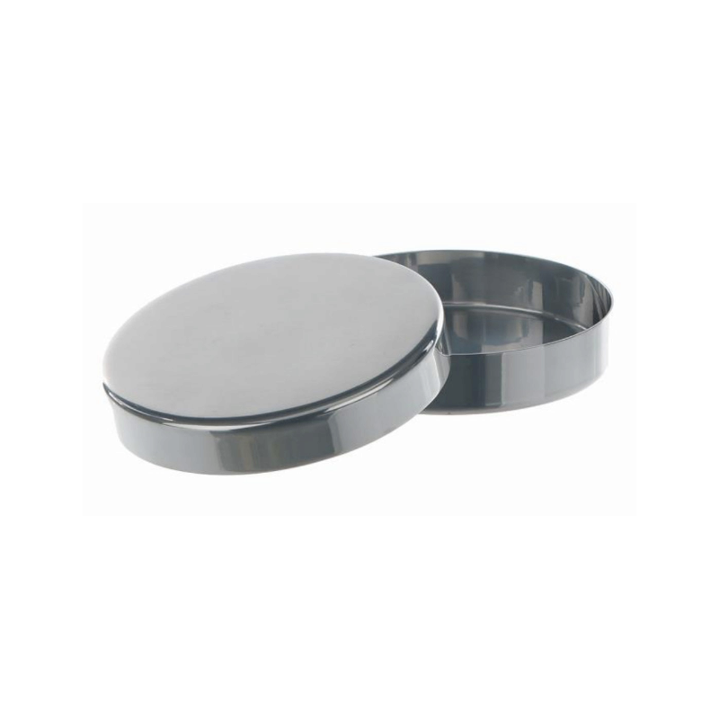 Boîtes et pots en inox | Boîte de Pétri inox avec couvercle de diamètre 60 mm à 100 mm Bochem™ | BOC-8541_1