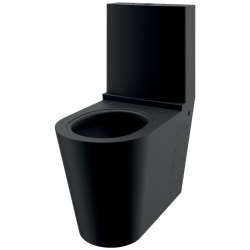 WC noir avec réservoir MONOBLOC S21 DELABIE 110300BK