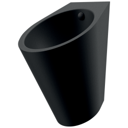 Urinoir design noir FINO DELABIE 135710BK