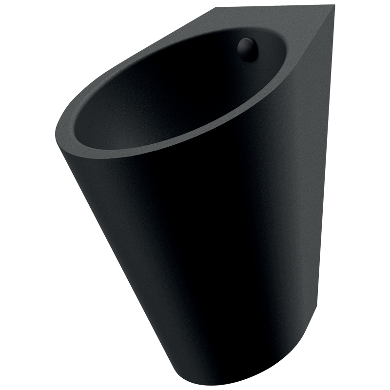 Urinoir design noir FINO DELABIE 135710BK