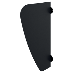 Séparateur urinoir noir AZA DELABIE 100620BK