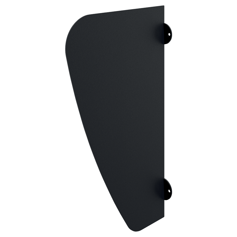 Séparateur urinoir noir AZA DELABIE 100620BK