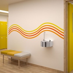 Distributeur EPI | Fontaine à eau suspendue SD inox poli satiné DELABIE 180820 | DEL-180820