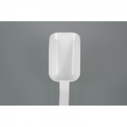 Pelle à échantillon poignée longue jetable bio PEHD Burkle